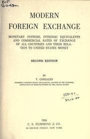 Cover of Modern foreign exchange