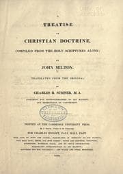 Cover of De doctrina Christiana