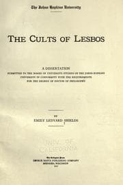 Cover of The cults of Lesbos