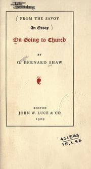 Cover of On Going to Church