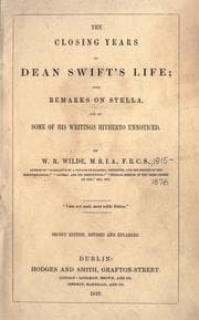 Cover of The closing years of Dean Swift's life