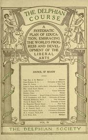 Cover of The Delphian course