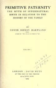 Cover of Primitive paternity