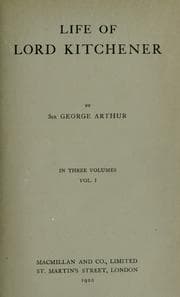 Cover of Life of Lord Kitchener