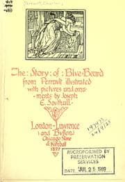 Cover of Barbe bleue