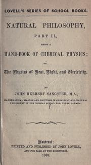 Cover of Natural philosophy