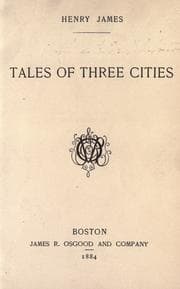 Cover of Tales of three cities
