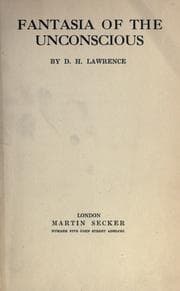 Cover of Fantasia of the unconscious