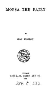 Cover of Mopsa the fairy