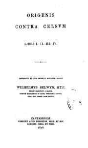 Cover of Contra Celsum