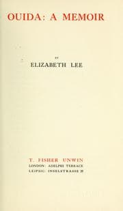 Cover of Ouida