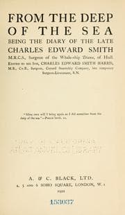 Cover of From the deep of the sea