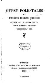 Cover of Gypsy folk-tales