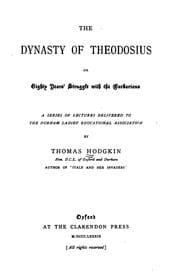 Cover of The dynasty of Theodosius