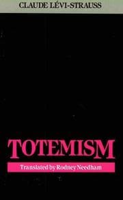 Cover of Totémisme aujourd'hui