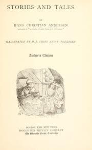 Cover of Stories and tales