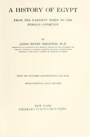 Cover of A history of Egypt