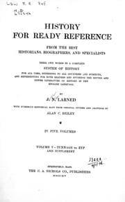Cover of History for ready reference