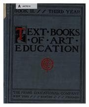 Cover of Text books of art education