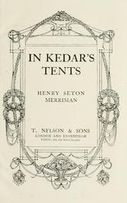 Cover of In Kedar's tents