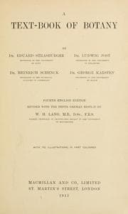 Cover of A text-book of botany