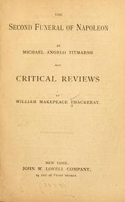 Cover of The second funeral of Napoleon