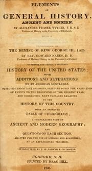 Cover of Elements of general history, ancient and modern