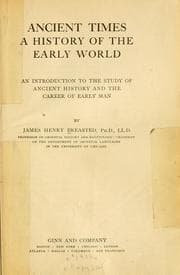 Cover of Ancient times