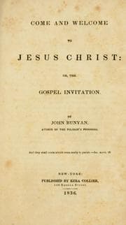 Cover of Come and welcome to Jesus Christ