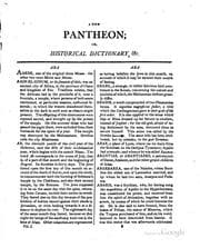 Cover of Bell's New pantheon