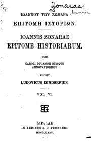Cover of Epitomē historiōn