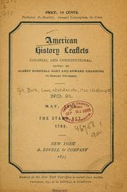 Cover of Stamp Act (1765)