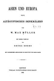 Cover of Asien und Europa nach altägyptischen Denkmälern