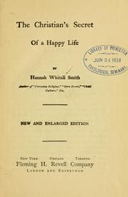 Cover of The Christian's Secret of a Happy Life