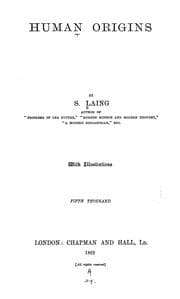Cover of Human origins