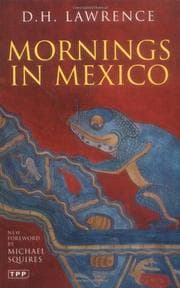 Cover of Mornings in Mexico and Etruscan places