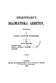 Cover of Plays (King Lear / Merry Wives of Windsor / Tempest)