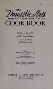 Cover of The American woman's cook book