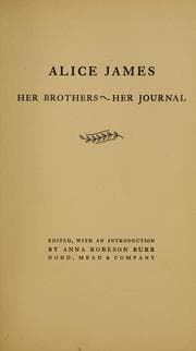 Cover of Alice James