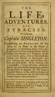 Cover of Captain Singleton