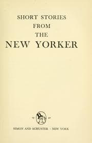 Cover of Short Stories from the New Yorker