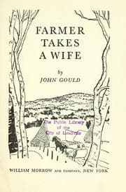 Cover of Farmer Takes a Wife