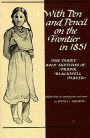 Cover of With pen and pencil on the frontier in 1851