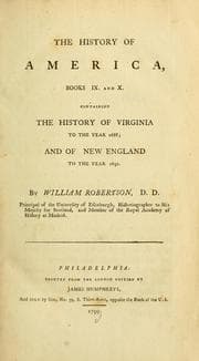 Cover of The history of America