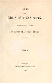 Cover of Historia de las Indias de Nueva-España y islas de Tierra Firme