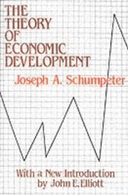 Cover of Theorie der wirtschaftlichen Entwicklung