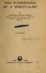 Cover of The Wanderings of a Spiritualist