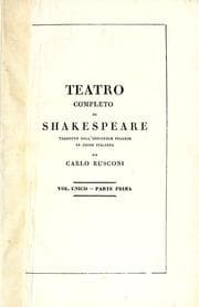 Cover of Plays (Antony and Cleopatra / Coriolanus / Cymbeline / Hamlet / King Henry IV. Part 1 / King Henry IV. Part 2 / King Henry V / King John / King Lear / King Richard II / Macbeth / Merry Wives of Windsor / Othello / Romeo and Juliet / Tempest / Timon of Athens)