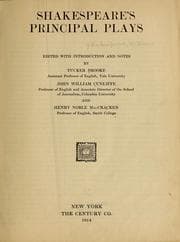 Cover of Shakespeare's Principal Plays (Antony and Cleopatra / As You Like It / Coriolanus / Cymbeline / Hamlet / Julius Caesar / King Henry IV. Part 1 / King Henry IV. Part 2 / King Henry V / King Lear / King Richard II / Macbeth / Merchant of Venice / Midsummer Night's Dream / Much Ado About Nothing / Othello / Romeo and Juliet / Tempest / Twelfth Night / Winter's Tale)