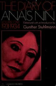Cover of The diary of Anaïs Nin